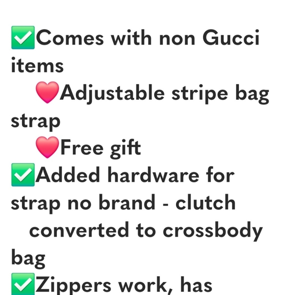 Gucci plus bag with unbranded strap - Picture 11 of 15